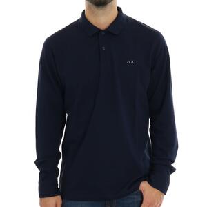 POLO CON TOPPE BLU